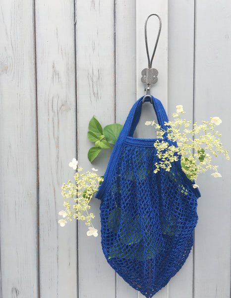 Cotton String bag - Indigo