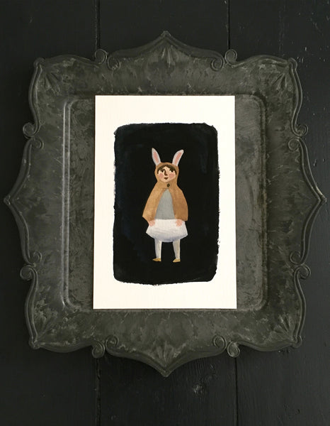 &MEAD & Gemma Koomen rabbit cape print